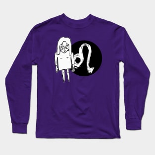 Leo Zodiac Woman, Leo Girl Long Sleeve T-Shirt